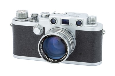 Lot 126 - A Nicca Co. Nicca 3-F Rangefinder Camera