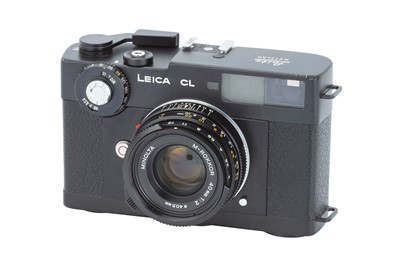 Lot 57 - A Leica CL Rangefinder Camera