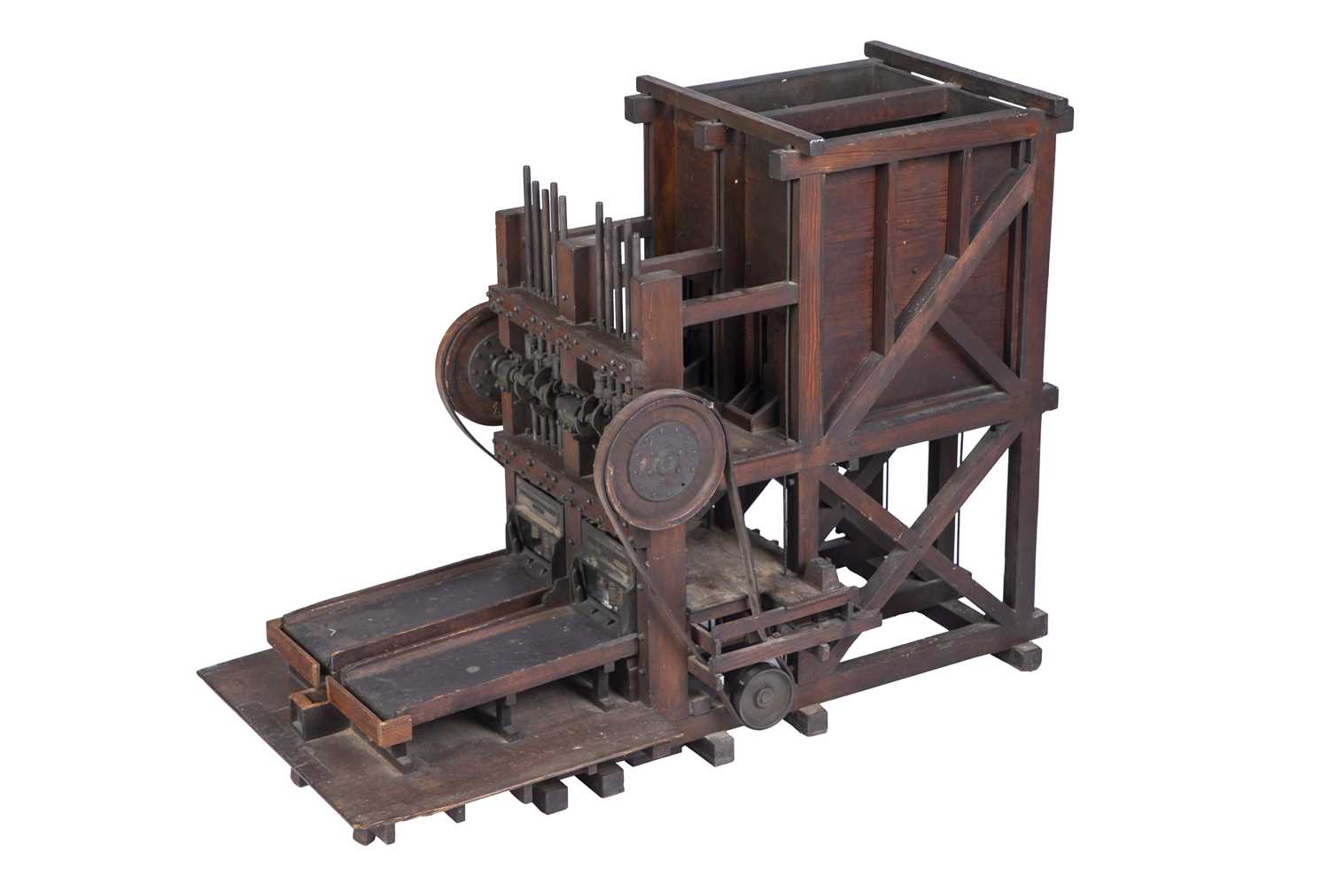 Lot 481 - An Exceptionl & Large Model of An Australian Gold Mine Stamp Mill