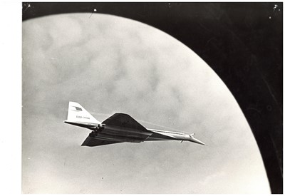 Lot 302 - Two Large Vintage Aircraft Photographs