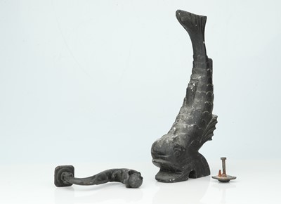 Lot 38 - Door furniture