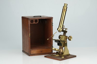 Lot 226 - Compound Monocular Microscope by Baker, London