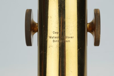 Lot 223 - two Brass Microscopes