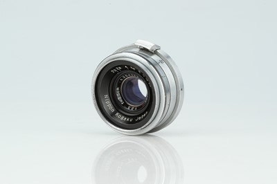 Lot 440 - A Nikon W-Nikkor.c f/2.5 35mm Lens