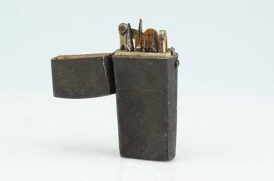 Lot 183 - Sharkskin Covered Architects Etui