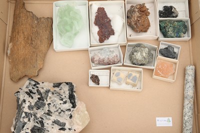 Lot 218 - A Collection of Minerals