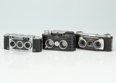 Lot 182 - A Selection of 35mm 3D Stereo Cameras
