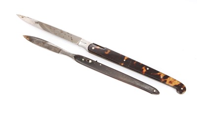 Lot 53 - Two Folding Scalpels