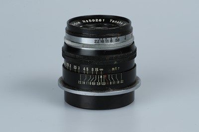 Lot 64 - A Tanaka Kogaku Tanar H.C f/2.8 50mm Lens