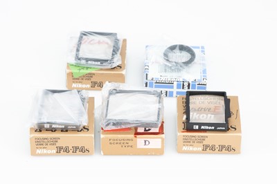 Lot 96 - A Selection of Nikon Viewfinder Screens
