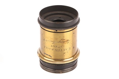 Lot 1274 - An E. Suter Landscape No.4 Waterhouse Stop Brass Lens