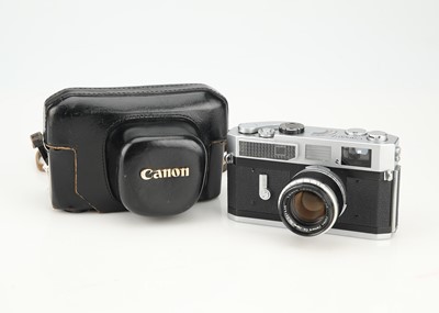 Lot 62 - A Canon Model 7 Rangefinder Camera