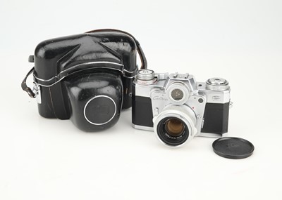 Lot 137 - A Zeiss Ikon Contarex Bulls-Eye Camera
