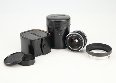 Lot 117 - A Canon FL 28mm f/3.5 Lens