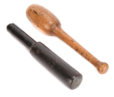 Lot 63 - Two Fleam Hammers / Blood Sticks