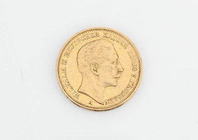 Lot 49 - German States - Prussia 1895 20 Marks gold coin