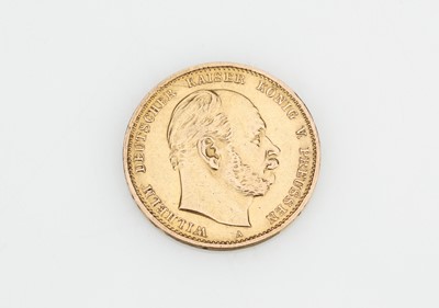 Lot 53 - German States - Prussia 10 Mark gold coin 1880