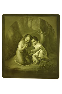 Lot 105 - A Lithophane