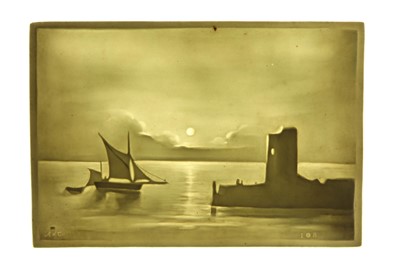 Lot 109 - A Lithophane