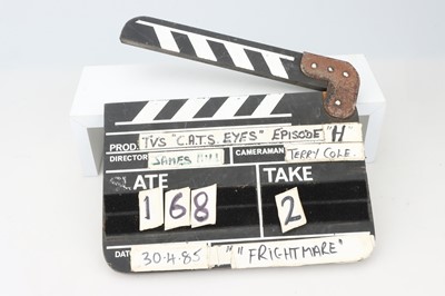 Lot 701 - A Clapper Board for C.A.T.S. Eyes by TVS
