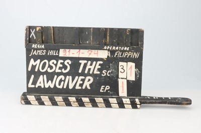Lot 797 - A Clapper Board for Moses the Lawgiver