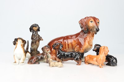 Lot 35 - A Small Collection of Ceramic Dachshunds