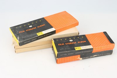 Lot 5 - A Collection of Six Johnson Film Storage Albums