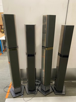Lot 180 - A Set of Bang & Olufsen Beovox Penta Floor Standing Speakers