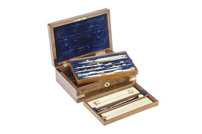 Lot 161 - A Good Irish Set of Drawing Instruments