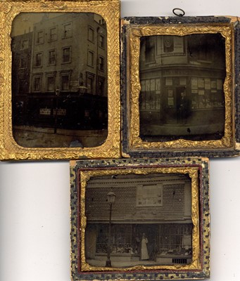 Lot 189 - Three Early Photographs of Shop Fronts