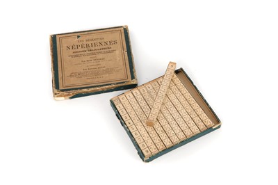 Lot 138 - A Rare Set of Napier's Bones