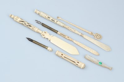 Lot 38 - A Small Collection of Bone Stanhopes