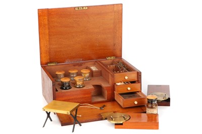Lot 14 - A Microscope Slide Preparation Set