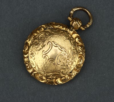 Lot 133 - A Mid-Victorian Pendant Locket
