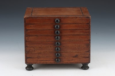 Lot 93 - Small Collectors / Coin Cabinet