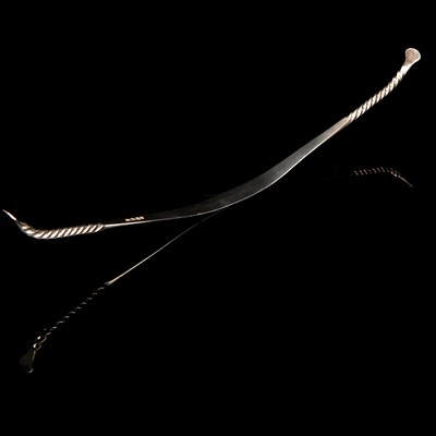 Lot 30 - A Silver Tongue Scraper