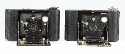 Lot 691 - Two Butcher & Son Watch Pocket Carbine Folding Cameras
