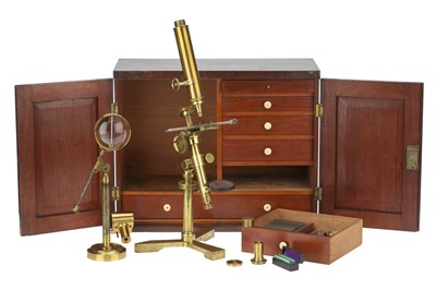 Lot 183 - Pritchard's Achromatic Engiscope, or Microscope