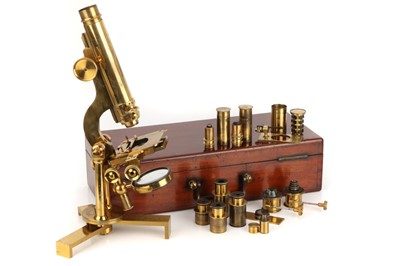 Lot 17 - An Unusual Folding Dancer Microscope