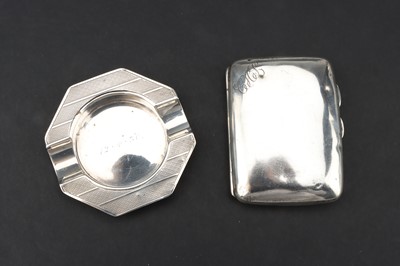 Lot 73 - A George V Silver Cigarette Case