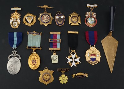 Lot 45 - A Collection of Masonic Memorobilia