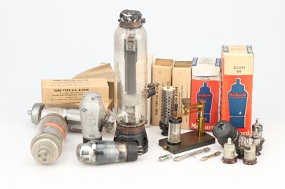 Lot 134 - Collection of early military Radio Valves