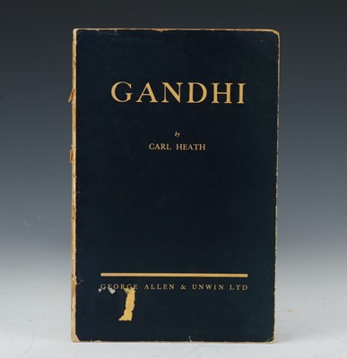 Lot 45 - Gandhi (Mahatma Mohandas Karamchand, 1869-1948)
