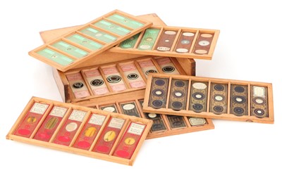 Lot 20 - A Collection of 36 Microscope Slides