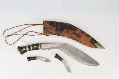 Lot 35 - Kukri Knife in Scabbart