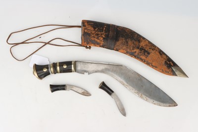 Lot 35 - Kukri Knife in Scabbart