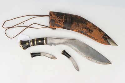 Lot 35 - Kukri Knife in Scabbart