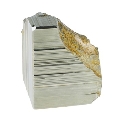 Lot 159 - Minerals, Large Pyrite Cube, Peru