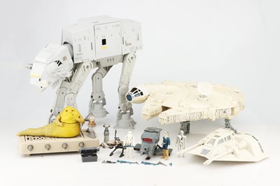Lot 130 - A Selection of Early Starwars Toys
