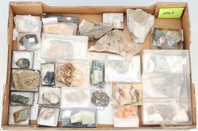 Lot 167 - Minerals, a Large Collection of Minerals